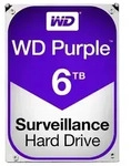 Western Digital WD Purple Surveillance Festplatte 6 TB intern 8.9 cm 3.5" SATA 6Gb/s