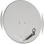 Sky Vision IDEAL 75 cm Alu-Satellitenspiegel hell RAL 7035