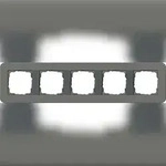 Gira Abdeckrahmen 5fach 0215423