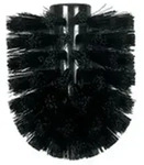 Spirella WC B&uuml;rste Ersatz B&uuml;rstenkopf (&Oslash;xH): 8,3 x 10 cm schwarz passend zu den