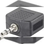 SpeaKa Professional SP-7870244 Klinke Audio Y-Adapter [1x Klinkenstecker 3.5 mm - 2x