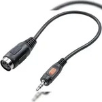 SpeaKa Professional SP-7869840 DIN-Anschluss / Klinke Audio Adapter [1x