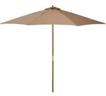 Outsunny - Sonnenschirm - 300 cm - khaki