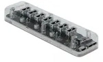Delock Externer USB 3.0 Hub mit 7 Ports transparent
