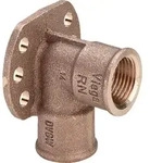 Viega Wandscheibe 3471 Rp 1/2 Rotguss mit Befestigungsflansch