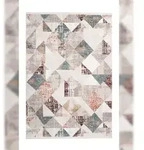 Kayoom Teppich Akropolis 225 Grau / Lachsrosa - Z7BWS-120-180