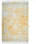 Kayoom Bobinette Vita 300 Grau / Gold 120cm x 170cm