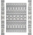 Lalee.Avenue Kayoom Teppich Yoga 500 Anthrazit / Elfenbein - 1U2DP-200-290-E