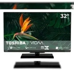 Toshiba 32LV3E63DA Fernseher 32 Zoll Smart TV VIDAA Full HD HDR TV mit Triple-Tuner,