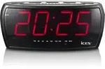 LENCO ICR-230-1 FM-Uhrenradio und Radiowecker, schwarz