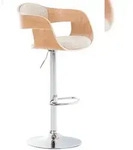 CLP Barhocker Kingston Stoff natura/creme