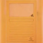 Exacompta 25er Packung Fenstermappen mit Organisationsdruck aus...