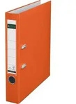 Leitz 180&deg; Ordner Schmal DIN A4 52 mm Orange 2 Ringe 1015 Pappkarton Matt Hochformat
