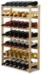 PROREGAL Weinregal PINOTWINE | HxBxT 102x63x25cm | 42 Flaschen | Massives...