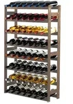 PROREGAL Weinregal PINOTWINE | HxBxT 118x72x25cm | 56 Flaschen | Massives Kiefernholz