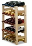 PROREGAL Weinregal PINOTWINE | HxBxT 70x43x25cm | 20 Flaschen | Massives...