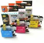 Kompatibel Brother LC-123 XL 3er Set Rainbow Pack Druckerpatronen von D&C