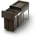 NABER GmbH Naber Clap 1/300-2, Abfallsammler f&uuml;r Dreht&uuml;ren, anthrazit 8011451