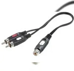 SpeaKa Professional SP-7869924 Cinch Audio Y-Adapter [2x Cinch-Stecker - 1x
