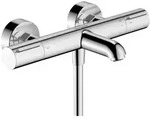 hansgrohe Ecostat Element Wannenthermostat Aufputz, Chrom