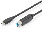 DIGITUS ASSMANN USB Type-C Anschlusskabel, Typ C auf AB