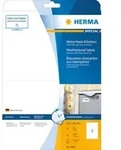 HERMA Inkjet Folien-Etiketten, 210 x 297 mm, wei&szlig;