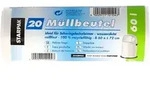 Starpak M&uuml;llbeutel, 60 L, 72 x 60 cm, WEISS, 20 St&uuml;ck