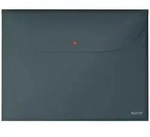 LEITZ Dokumentenh&uuml;lle Cosy, A4, 2 Taschen, grau, 1 Packung = 3 St&uuml;ck