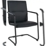 CLP Freischwinger Seattle Kunstleder Kunstleder HBT: 92x57x59 cm schwarz