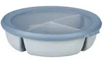 Mepal CIRQULA Bento Bowl 3-F&auml;cher-Sch&uuml;ssel Nordic Blue - A