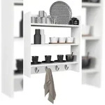 VCM K&uuml;chenm&ouml;bel H&auml;ngeschrank Esilo Wei&szlig; H. 60 x B. 60 x T. 15 cm