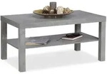 Relaxdays Couchtisch Betonoptik, mit Ablage, niedriger Tisch, f&uuml;r Wohnzimmer, HxBxT