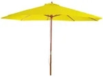 Mendler Sonnenschirm Florida, Gartenschirm Marktschirm, &Oslash; 3,5m Polyester/Holz 7kg ~