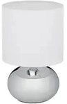 Relaxdays Nachttischlampe Touch dimmbar, moderne Touch Lampe mit 3 Stufen, E14,