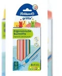 PELIKAN 700856 Farbstiftetui griffix&reg; - dick, 8+1 St&uuml;ck, sortiert, dreikant