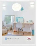 walther + design Lifestyle Kunststoff Bilderrahmen 10x13 cm WEISS