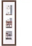 walther + design Fiorito Holz Galerie Bilderrahmen 3x 10x15 cm, EICHE DUNKEL