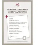 walther + design Lifestyle Kunststoff Bilderrahmen 21x29,7 cm (DIN A4) GRAU