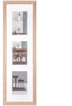 walther + design Fiorito Holz Bilderrahmen, eiche hell, 3 X 10x15 cm