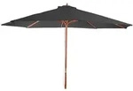 Mendler Sonnenschirm Florida, Gartenschirm Marktschirm, &Oslash; 3,5m Polyester/Holz 7kg ~