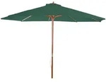 Mendler Sonnenschirm Florida, Gartenschirm Marktschirm, &Oslash; 3,5m Polyester/Holz 7kg ~