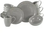 CreaTable Nature Collection Stone Kombiservice 16-tlg Steinzeug