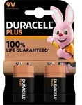 Duracell Batterien PLUS 6LR61 9V Alkali 2 St&uuml;ck