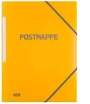 Oxford Postmappe, DIN A4, PP, transparent-gelb