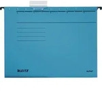 LEITZ Color-H&auml;ngemappe Alpha 1985, seitlich offen, Pack: 5 St&uuml;ck, blau