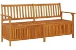vidaXL Truhenbank 170 cm Massivholz Akazie