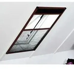 Hecht Insektenschutz Dachfenster Plissee 110x160cm braun 101160102-VH