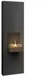 Tenderflame - Wiederaufladbarer Wandkamin Rock Black
