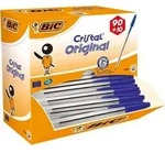 BIC Cristal Original Kugelschreiber Blau Mittel 0,4 mm 100 St&uuml;ck