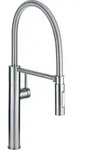 Franken FRANKE Pescara XL Armatur / massiv Edelstahl / Schlauchbrause / Hochdruck